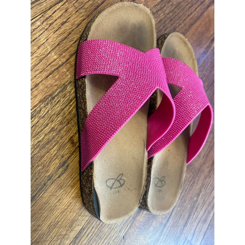 Unbranded pink crisscross